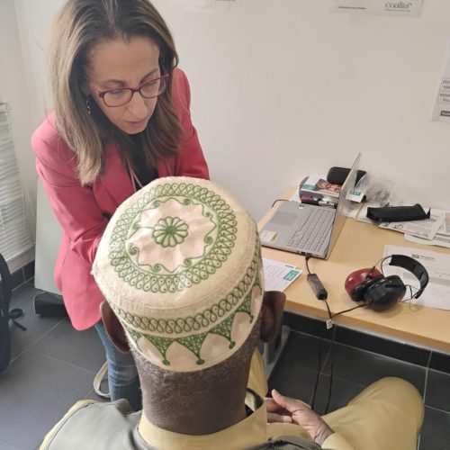 🎧 Action de dépistage avec la Mission Audition au sein de la résidence sociale Tillier (12e). Notre partenaire a assuré une action en santé auditive auprès des résidents. La RS Vincent Auriol (13e) ainsi que la résidence autonomie Les Célestins (4e) ont aussi pu en bénéficier.